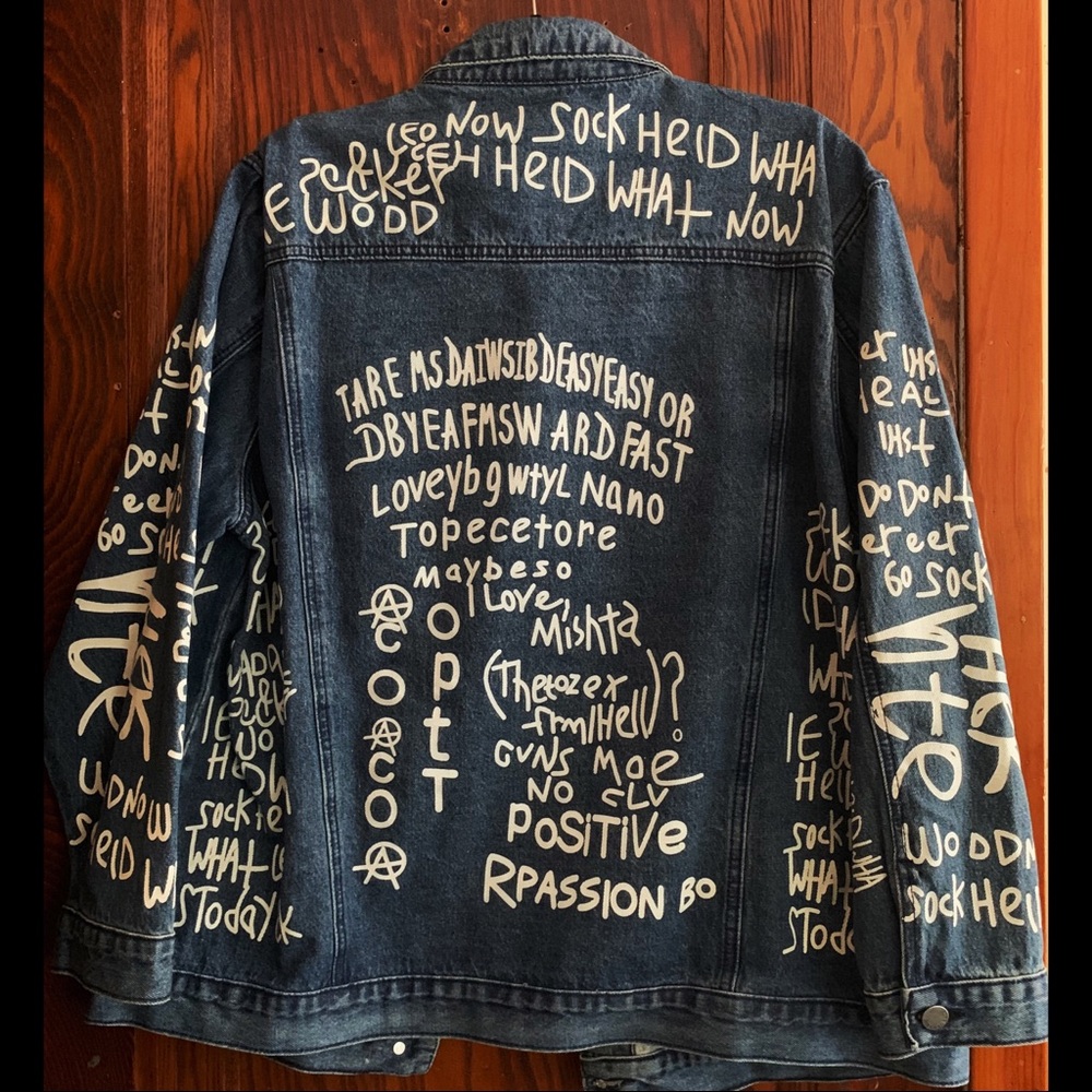Printed Denim Jacket - image 2